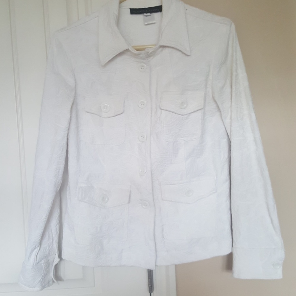 Alexis & Avery White Jacket - image 1